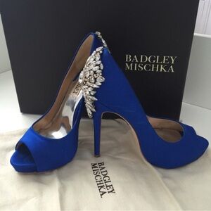 Navy Blue Badgley Mischka